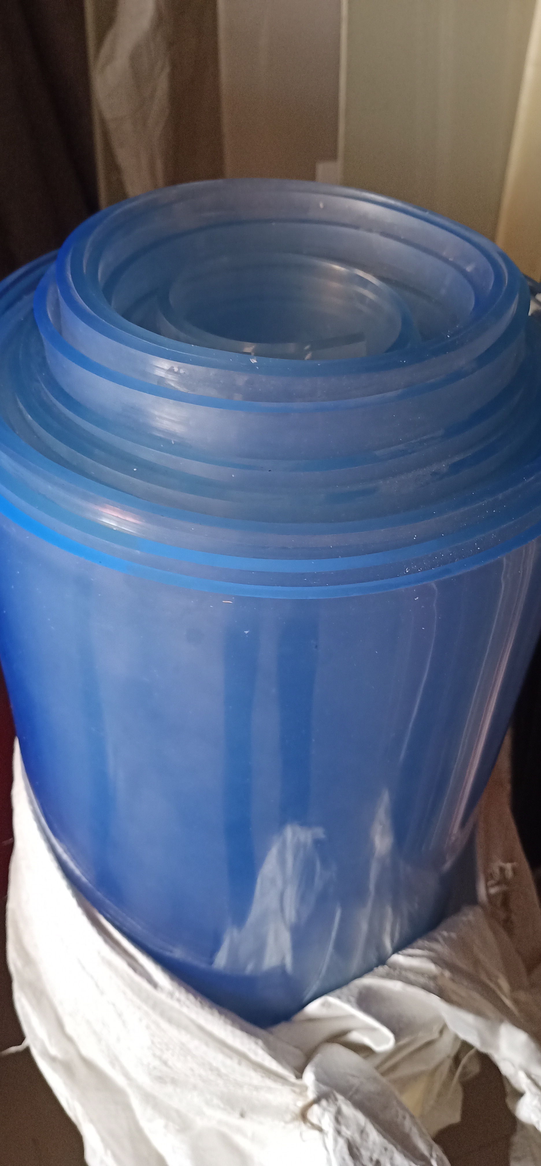 Pvc Flexible Clear Sheet - Transparent Plastic, Available In Various Sizes For Industrial Use