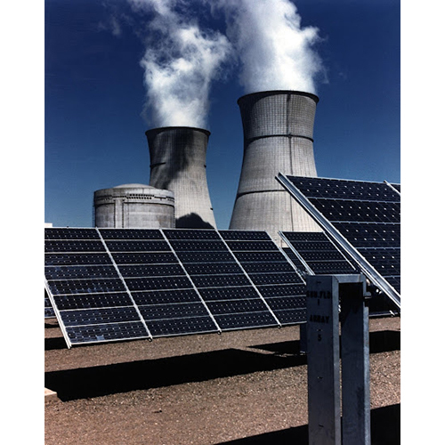 Black-White Commercial Grid Solar Roof Top