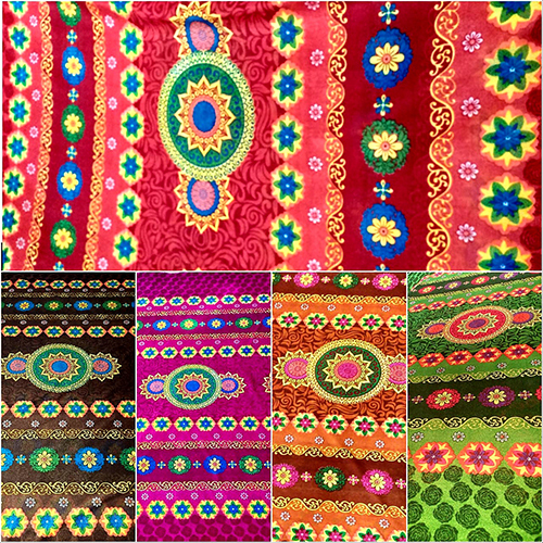 Polar Carpet Fabric Rolls - Cotton Material, 25 Kilograms | Washable, Available In Different Colors, Printed Pattern For Soft Clothes