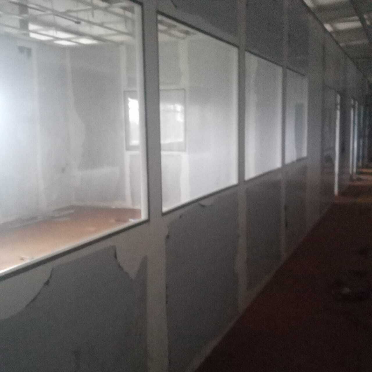 Industrial Cleanroom Partition Wall - Color: White