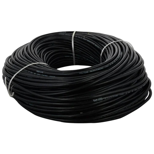 Black 2 Core Flexible Electric Power Cable