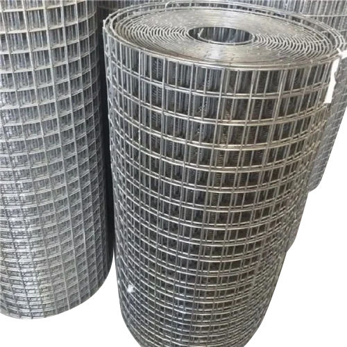 Silver Mild Steel Welded Wire Mesh