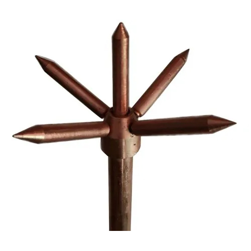 Spike Lightning Arrester - Stainless Steel, Commercial Grade With High-performance Lightning Accumulation And Rigorous Quality Testing