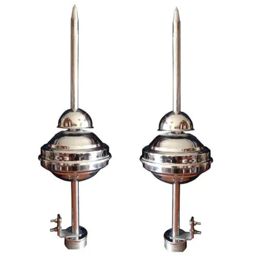 Ese Lightning Arrester - Stainless Steel | Advanced Lightning Protection System With Air Termination And Down Conductors