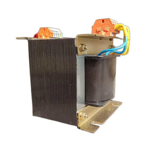 Transformer Clamp - Mild Steel, 7 Inch Length, Bronze Color, 2mm Thickness, 350 Mpa Tensile Strength | Zinc Plated, Single Phase Power, Dry Voltage Booster