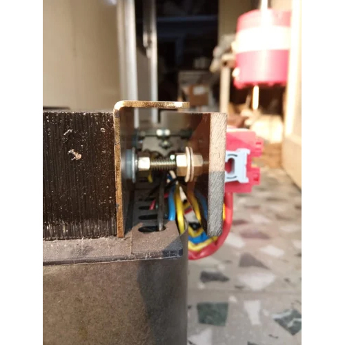 Transformer Clamp - Mild Steel, 7 Inch Length, Bronze Color, 2mm Thickness, 350 Mpa Tensile Strength | Zinc Plated, Single Phase Power, Dry Voltage Booster
