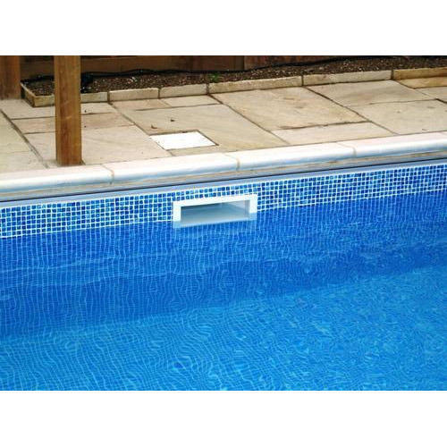 White Swimming Pool Wall Skimmer