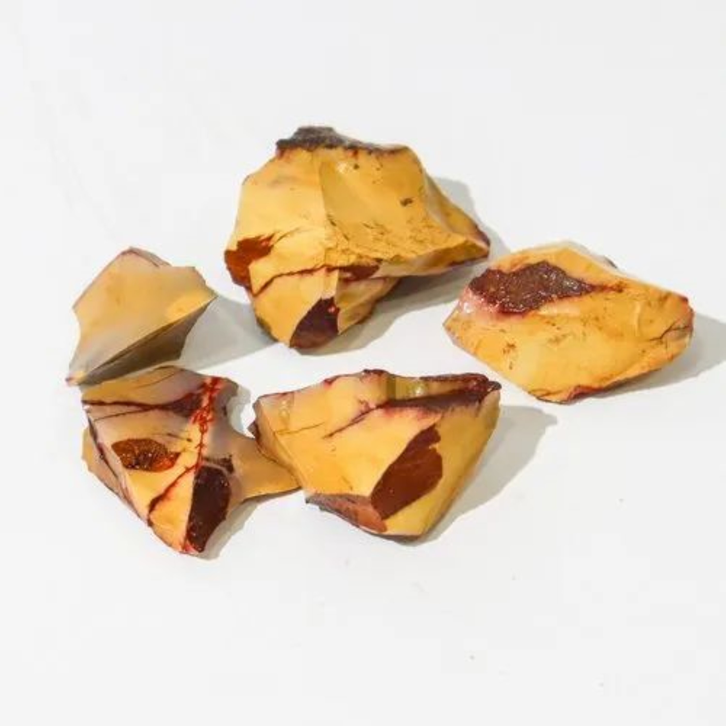 Mookaite Rough Stone Gemstone - Color: Golden Yellow