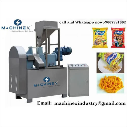 Kurkure Making Machine Capacity: 100-150 Kg/hr Kg/hr