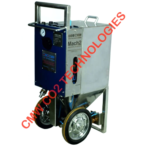 Silver Dry Ice Blasting Machine