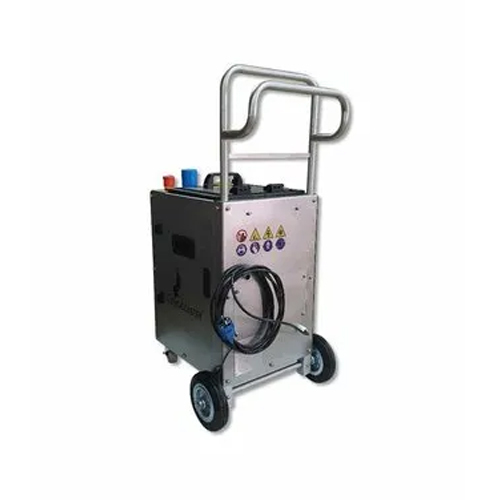 Automatic Dry Ice Blasting Machine - Color: Silver