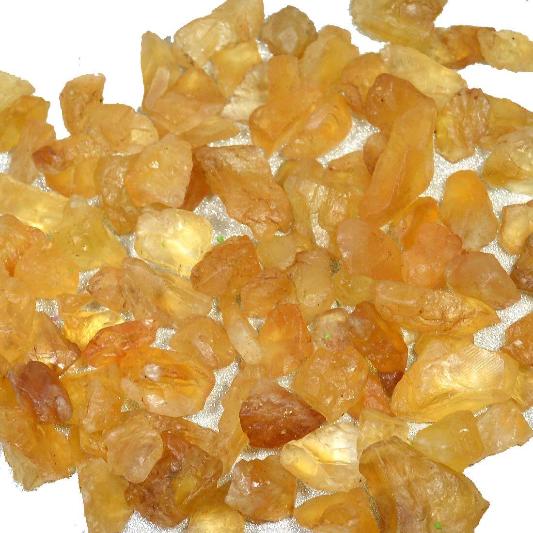 Citrine Rough Stone Gemstone - Color: Yellow