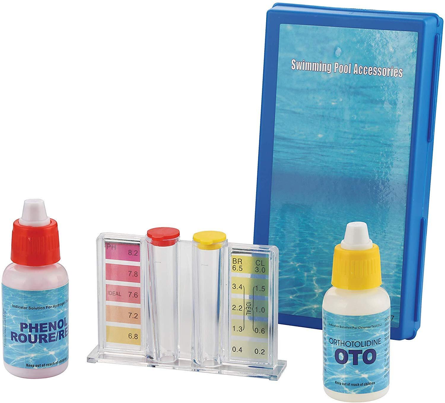 Blue Ph-cl Swimming Pool Test Kit