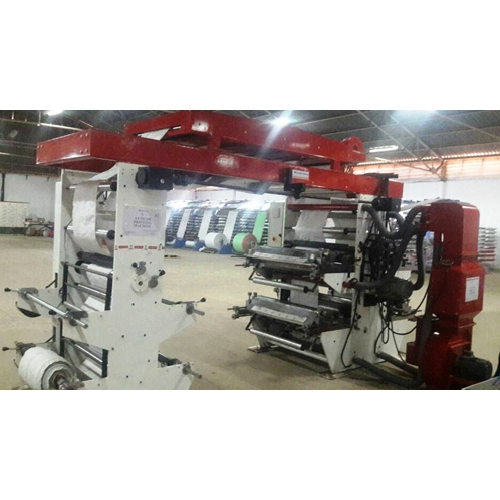 Flexo Printing Machine - Semi-automatic Stainless Steel | Frequency Speed Control Ink Application For Various Industries