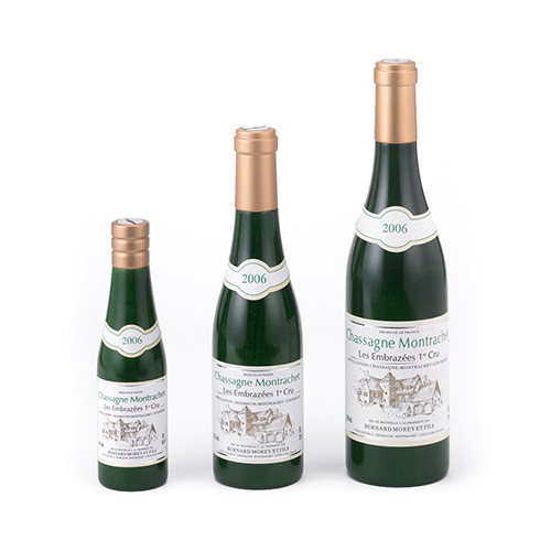 ग्रीन होलर ताइवान निर्मित व्हाइट वाइन बॉटल डिज़ाइन नमक और काली मिर्च ग्राइंडर सेट उपहार के लिए