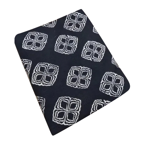 मल्टीकलर हैंड ब्लॉक प्रिंटेड कॉटन फैब्रिक