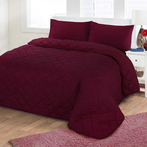 पॉलिएस्टर प्लेन बेडस्प्रेड्स