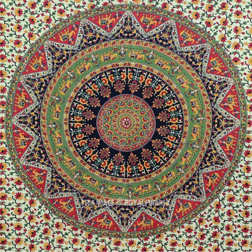 मल्टीकलर फैब्रिक टेपेस्ट्री वॉल हैंगिंग