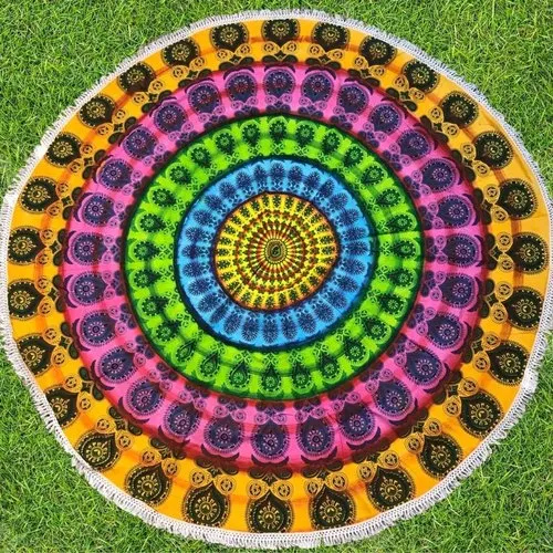 मल्टी कलर ट्रिपल कलर योगा मैट