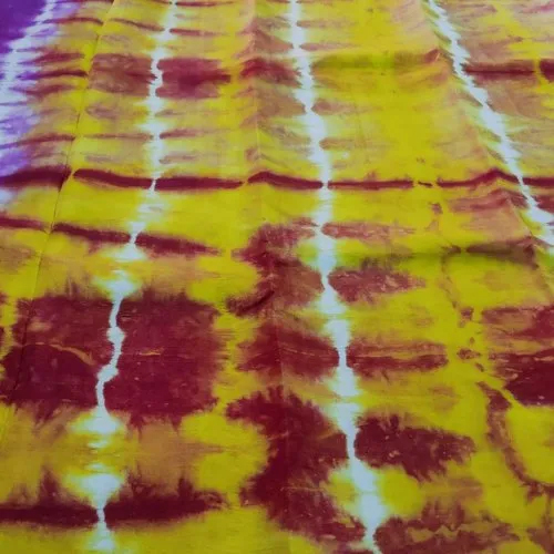 पीले रंग के डाई कपड़े