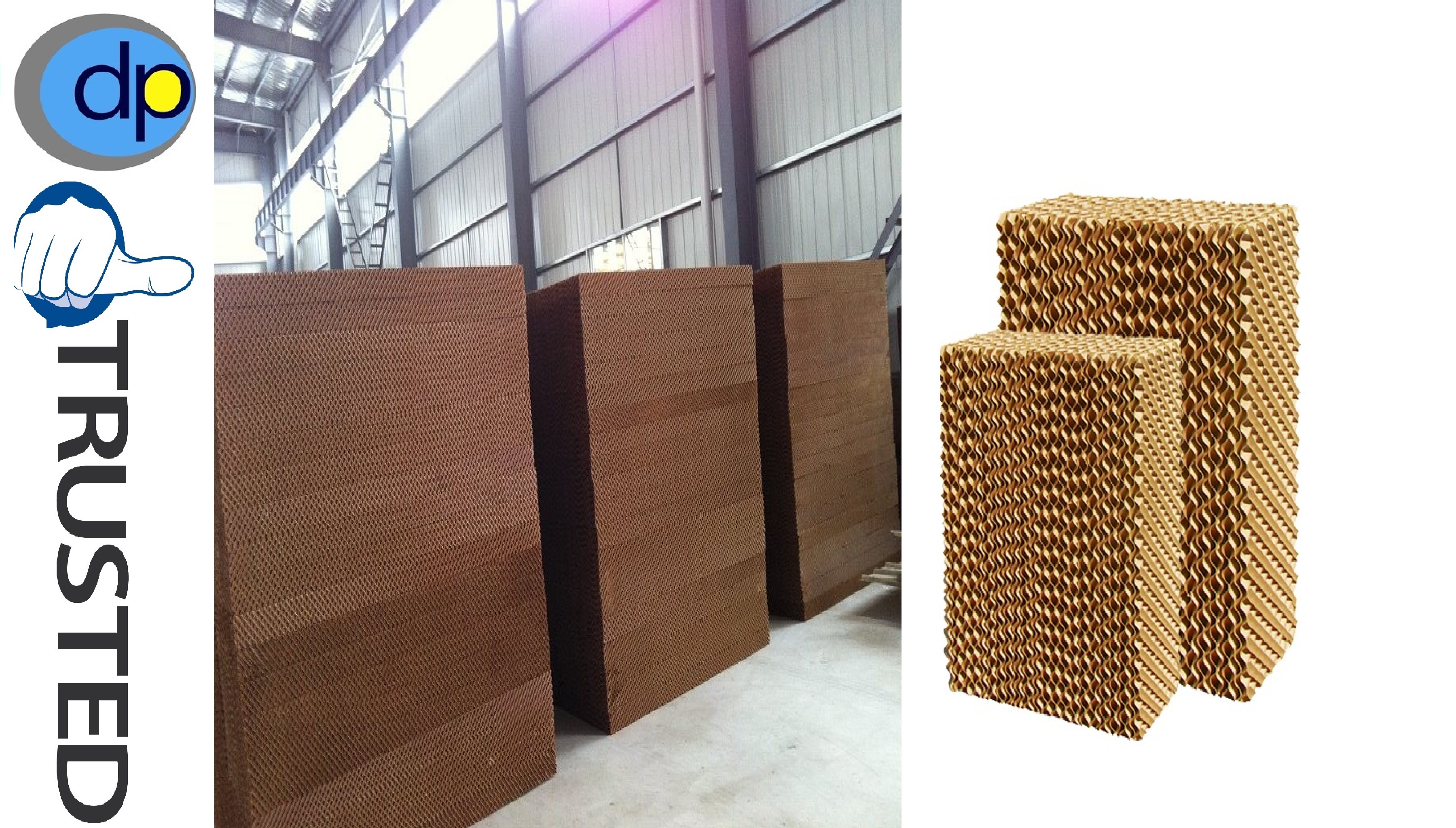 Evaporative Cooling Pad - Evaporative Cooling Pad In Indore Madhya Pradesh Application: Air Washer Unit / Coolers