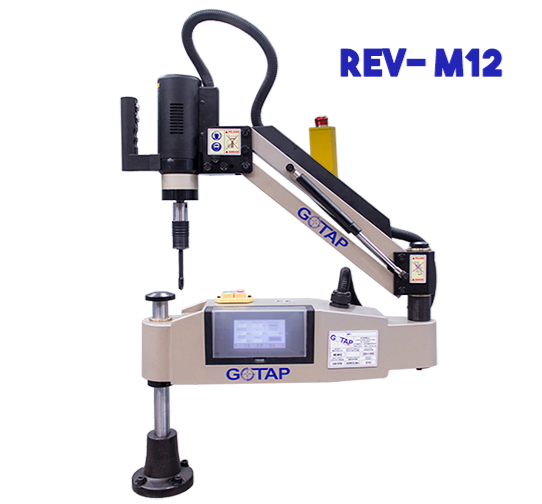 Servo Controlled Electrical Tapping Machine Rev M12 - Capacity: Ms