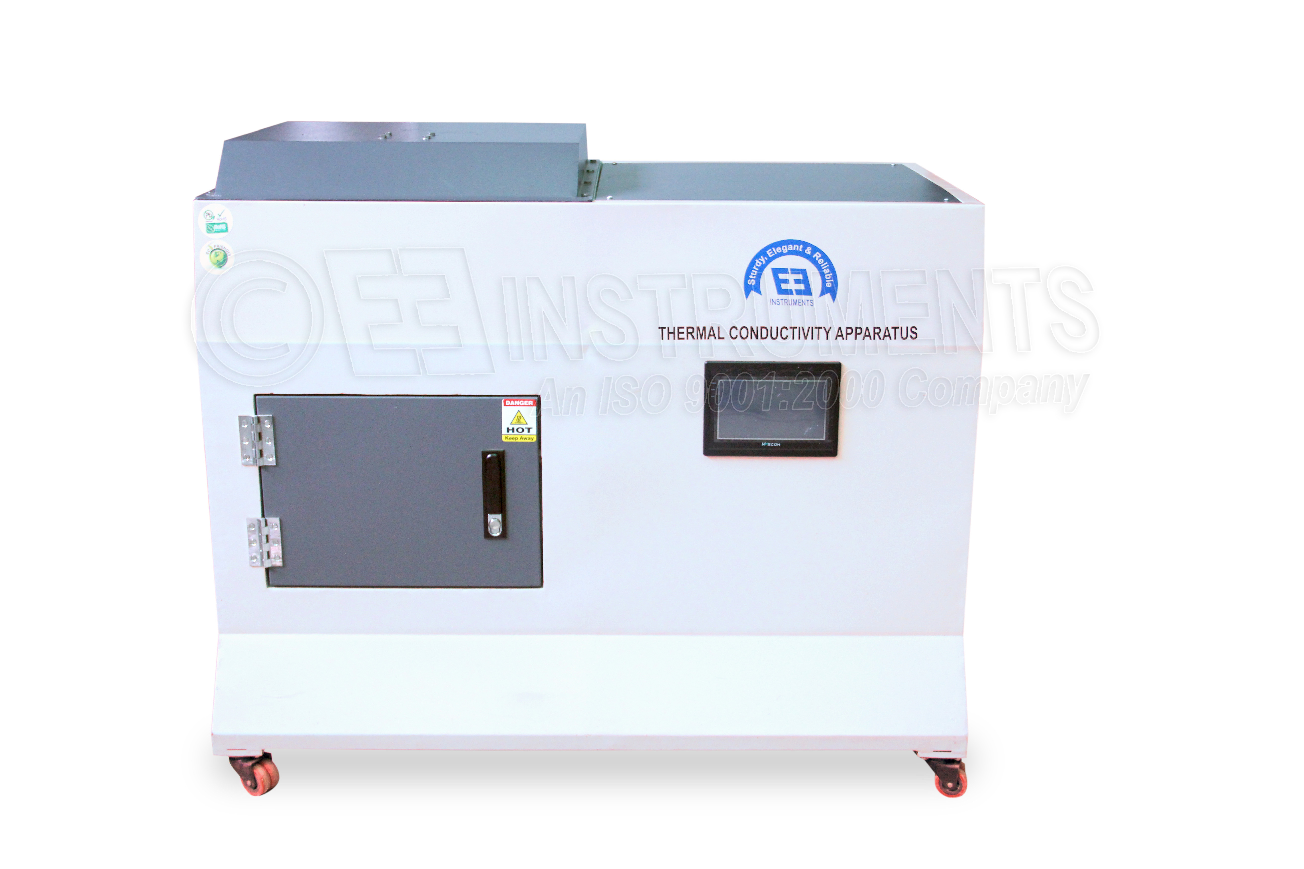 Thermal Conductivity Test Apparatus By Guarded Hot Plate Method - Color: White