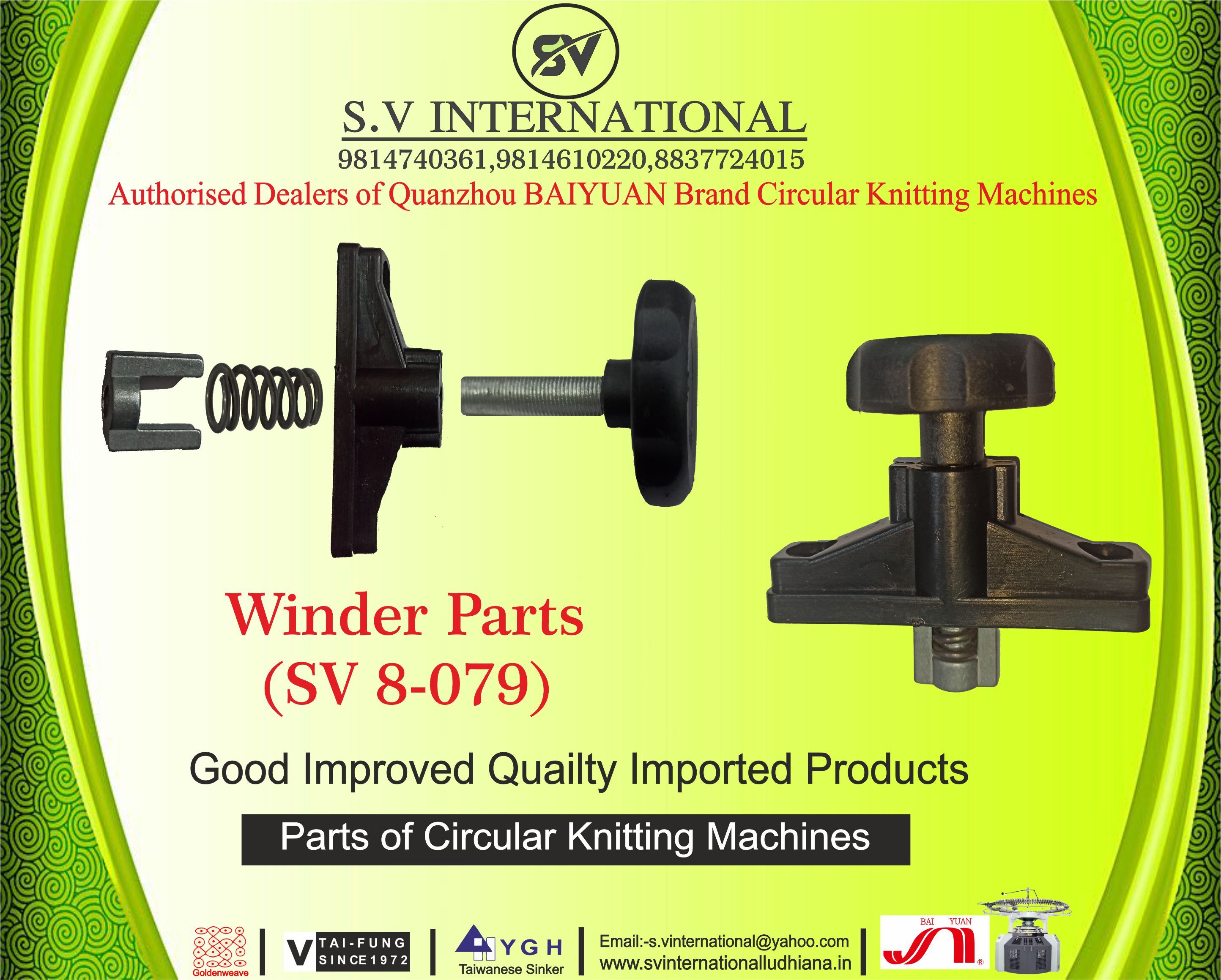 Winder Part (Sv 8-079) Usage: Industrial