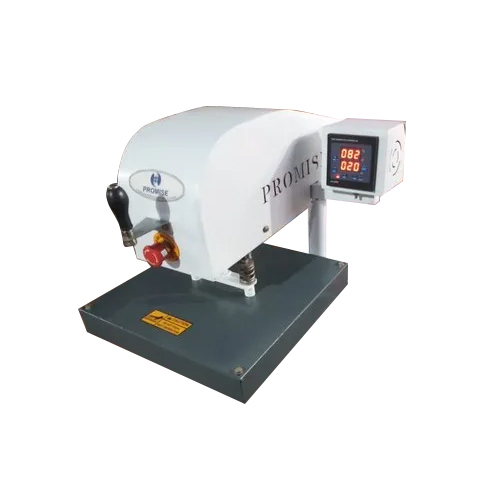 White Semi Automatic Heat Transfer Machine
