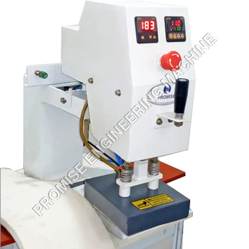 Semi Automatic Heat Press Machine - Stainless Steel, Frequency Speed Control | Automatic Operation for Mugs, Plates, Caps, and Jigsaw Puzzles