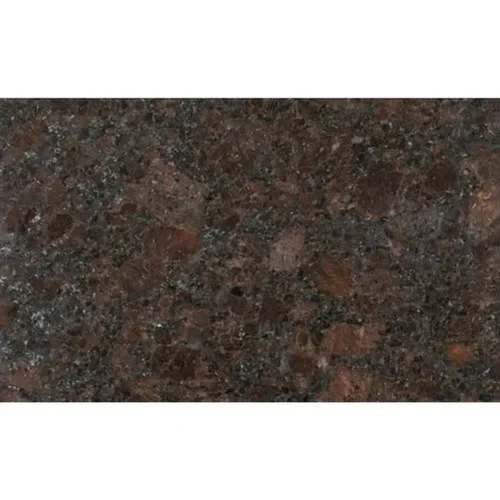 Coffee Brown Granite Slab - Polished Finish, Different Sizes | Rich Coffee Brown Color, Durable Granite Material