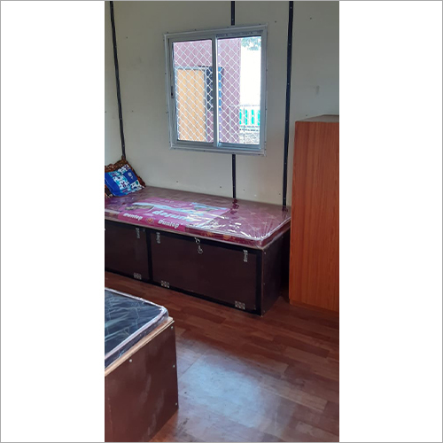 ग्रे पोर्टेबल आवास केबिन