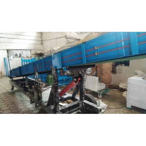 Green-black Rubber Loading Conveyor Systems