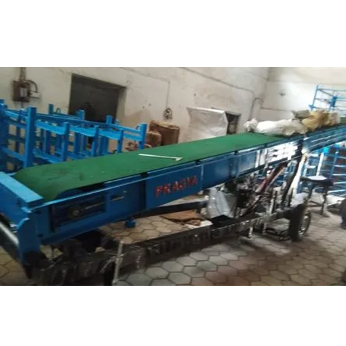 Green-black Rubber Loading Conveyor Systems