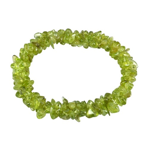 पेरिडॉट चिप्स ब्रेसलेट