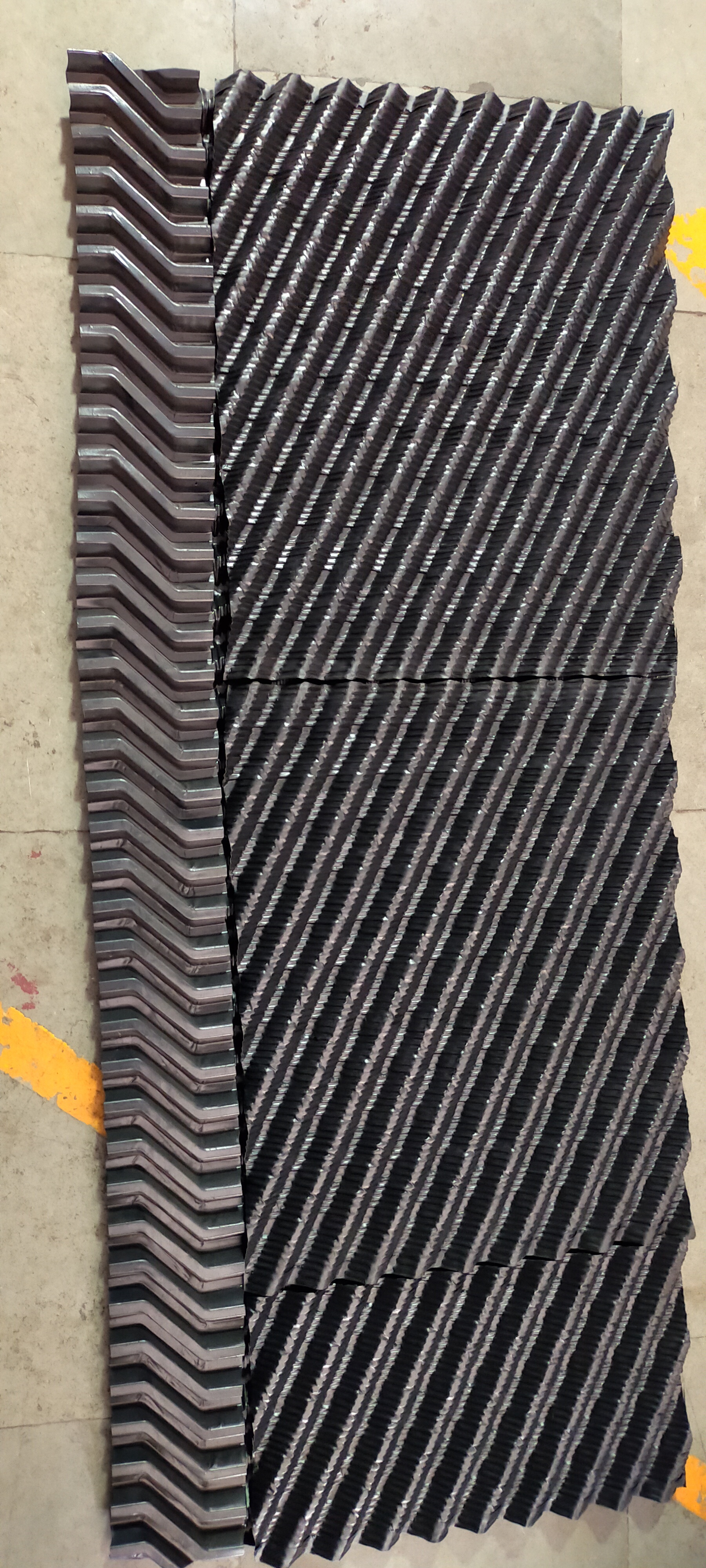 Cross Flow Cooling Towers - Color: Gray