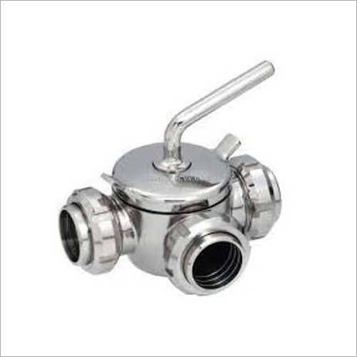 सिल्वर थ्री वे वाल्व