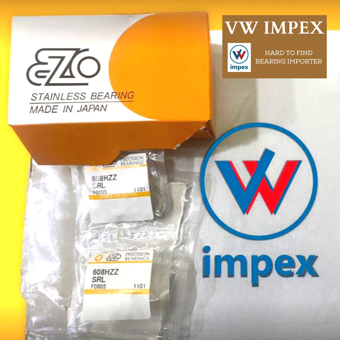 Ezo Miniature Ball Bearing - Deep-groove, Single Row, Precision Steel | High-speed, Standard Lubrication, Ideal For Industrial Applications