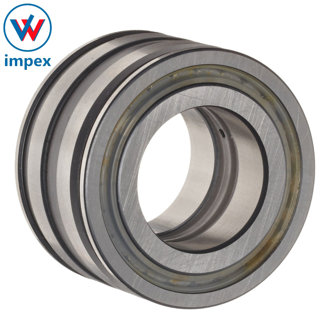 Ina Cylindrical Roller Bearing - Steel, Metric Dimensions, High Load Capacity | Enhanced Durability, Low Friction Design