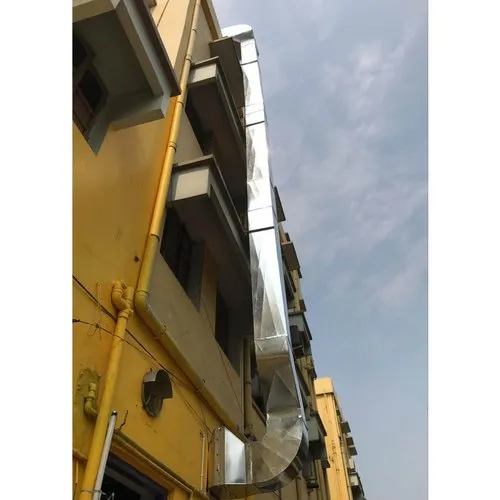 कमर्शियल किचन हॉट एयर डक्टिंग