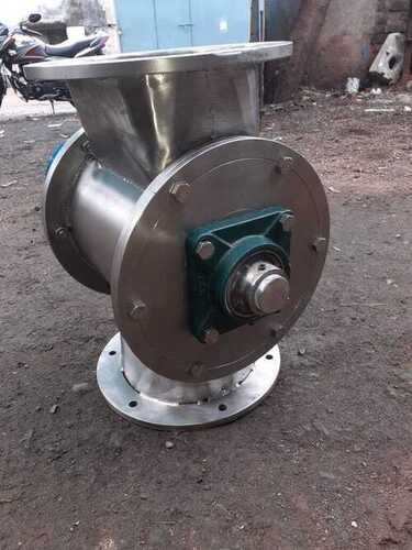 Round Air Lock Valve - Body Material: Stainless Steel