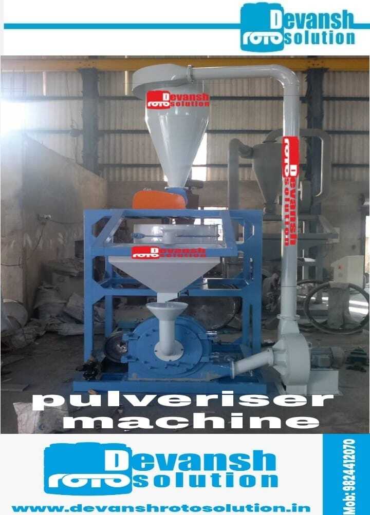 Gray Lldpe Pulverzer Machine