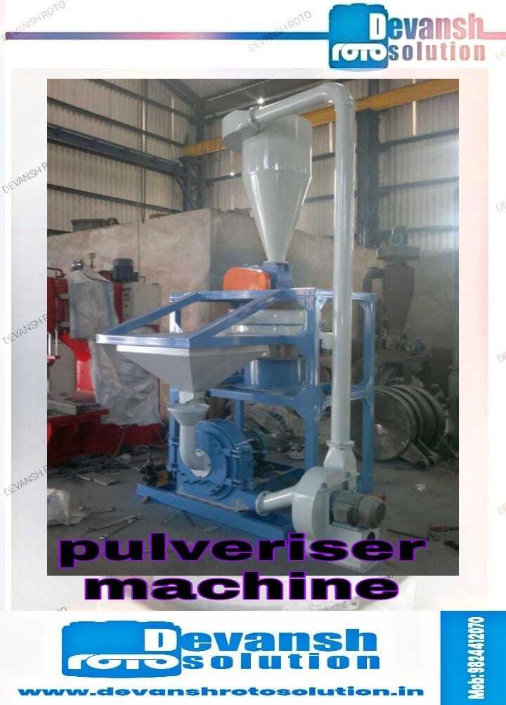 Gray Lldpe Pulverzer Machine