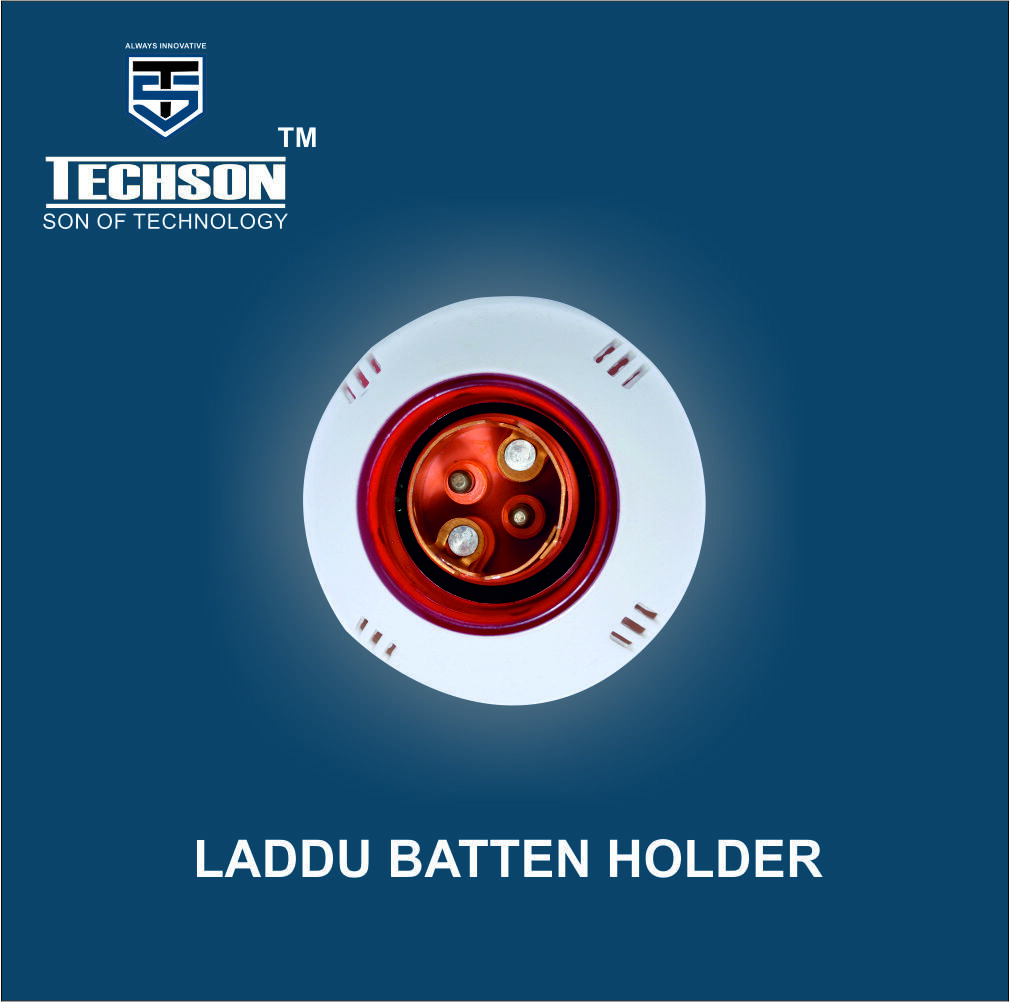 Fancy Holder - Pvc Material, 2 Poles, Ip54 Protection Level, White Color | Warranty Included, Designed For Residential And Commercial Use