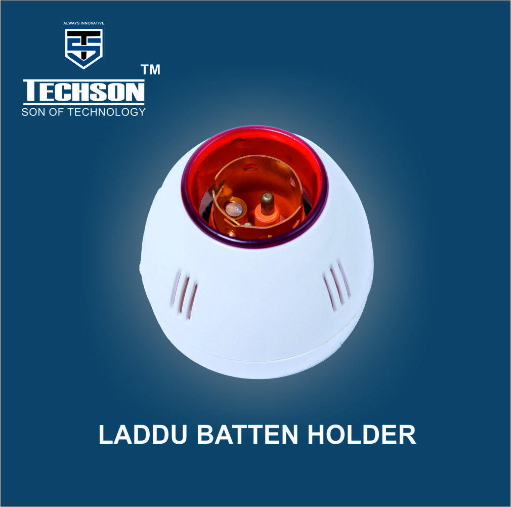 Fancy Holder - Pvc Material, 2 Poles, Ip54 Protection Level, White Color | Warranty Included, Designed For Residential And Commercial Use