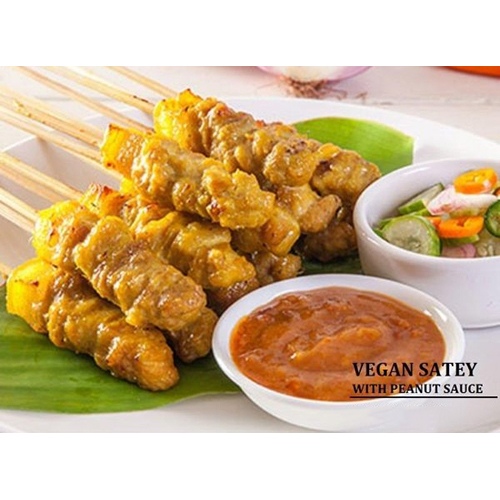 Vegan Satey With Peanut Sauce - 250 G | Liquid Form, Spicy Taste, Ideal For Home And Outdoor Usage