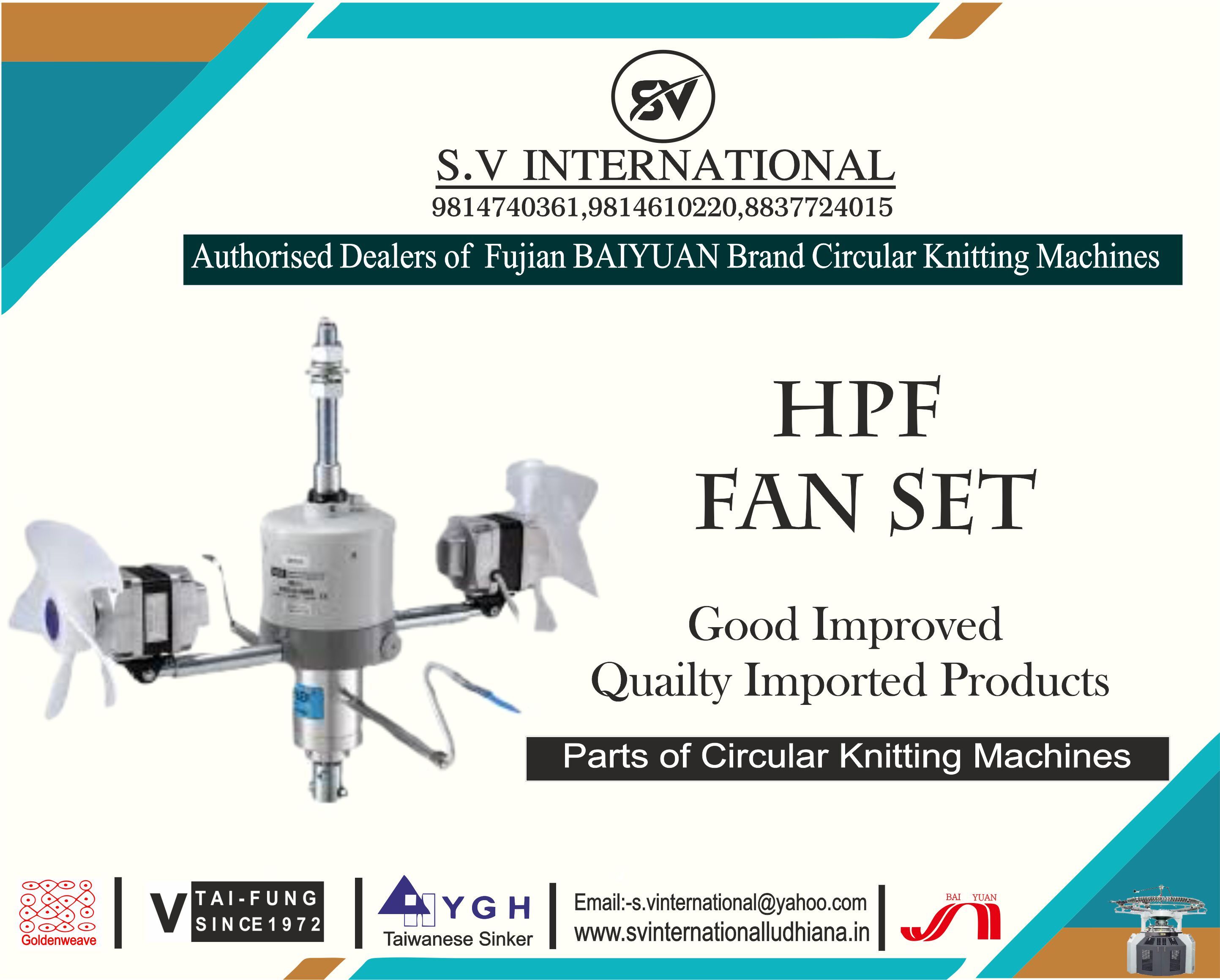 Casting Steel Hpf Fan Set