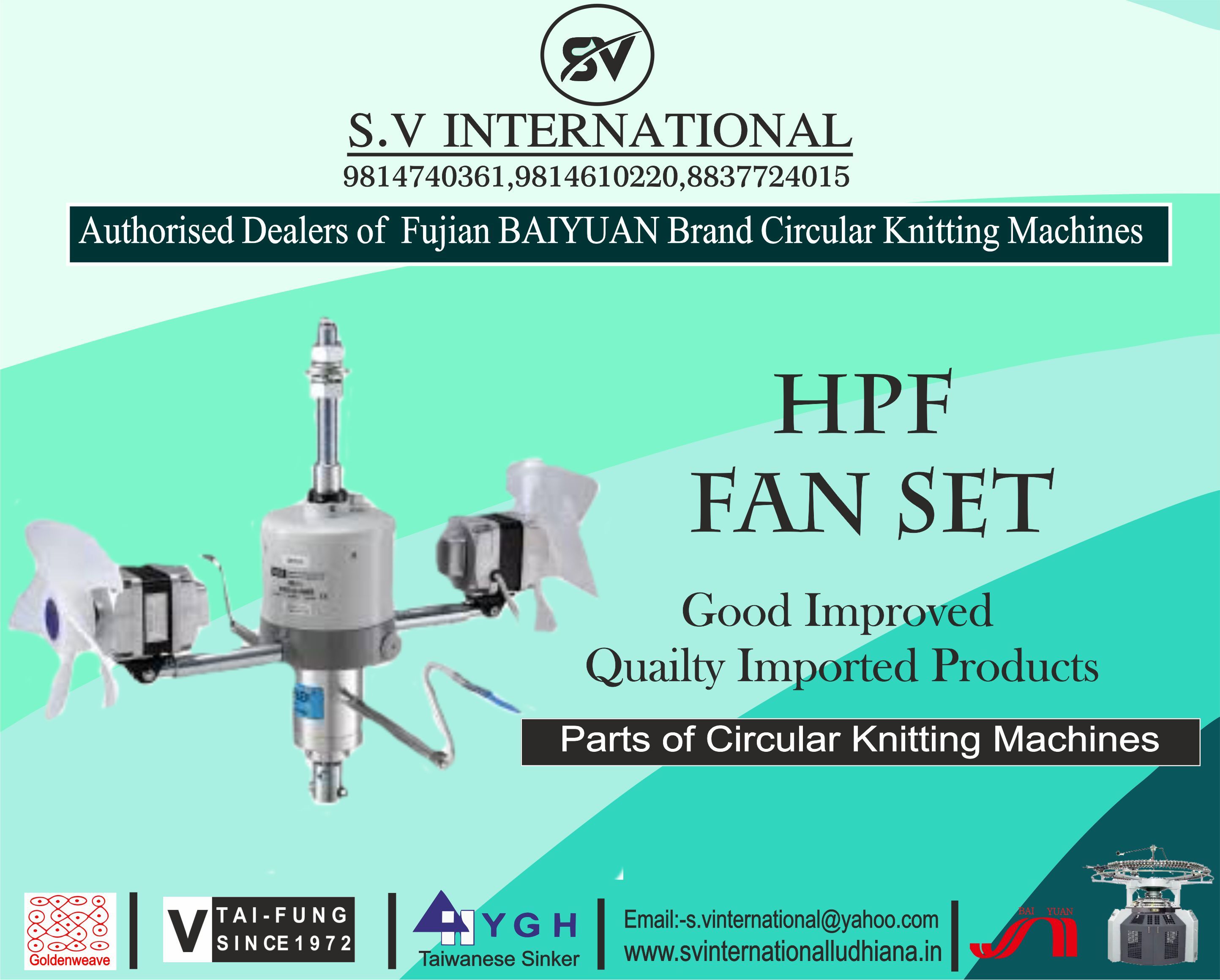Casting Steel Hpf Fan Set
