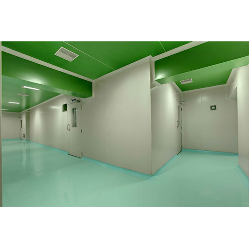 Pre-fabricated Modular Clean Room Panels - Ppgi & Ss 304 35mm-100mm Thickness M-section & Tongue-groove Profiles High-quality With Provision For Utilities & Filters