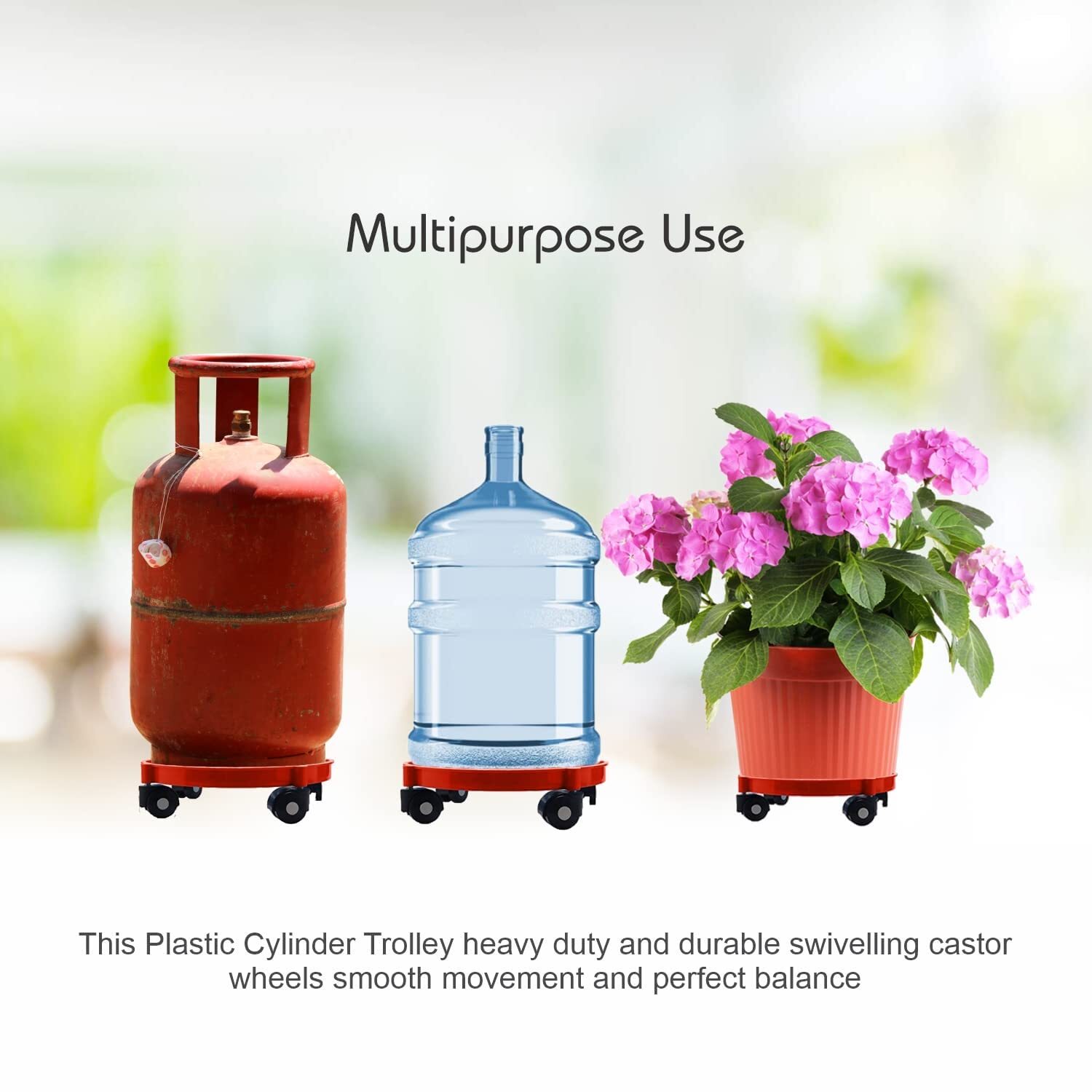 Red Gas Trolley Regular